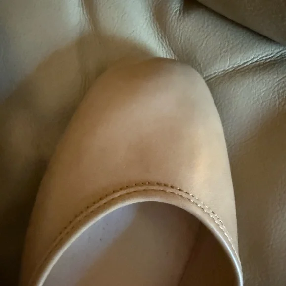 Xappeal Tan Ballet Flats with Rounded Toe and Minimalist Design - Picture 4 of 5